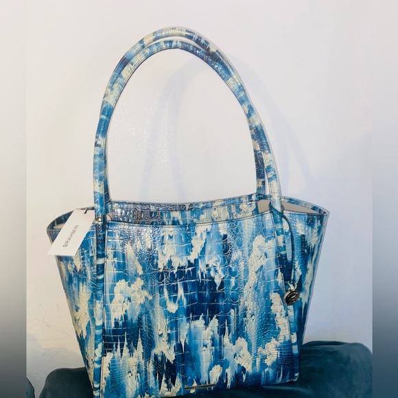 BRAHMIN Bailee Deep Water Melbourne Genuine Leather - Picture 4 of 8